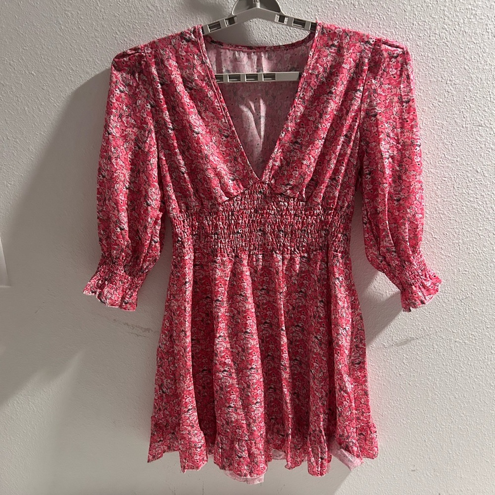 Floral Pink Dress